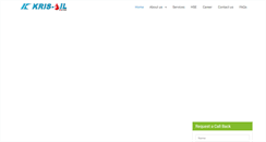 Desktop Screenshot of krisoil.com
